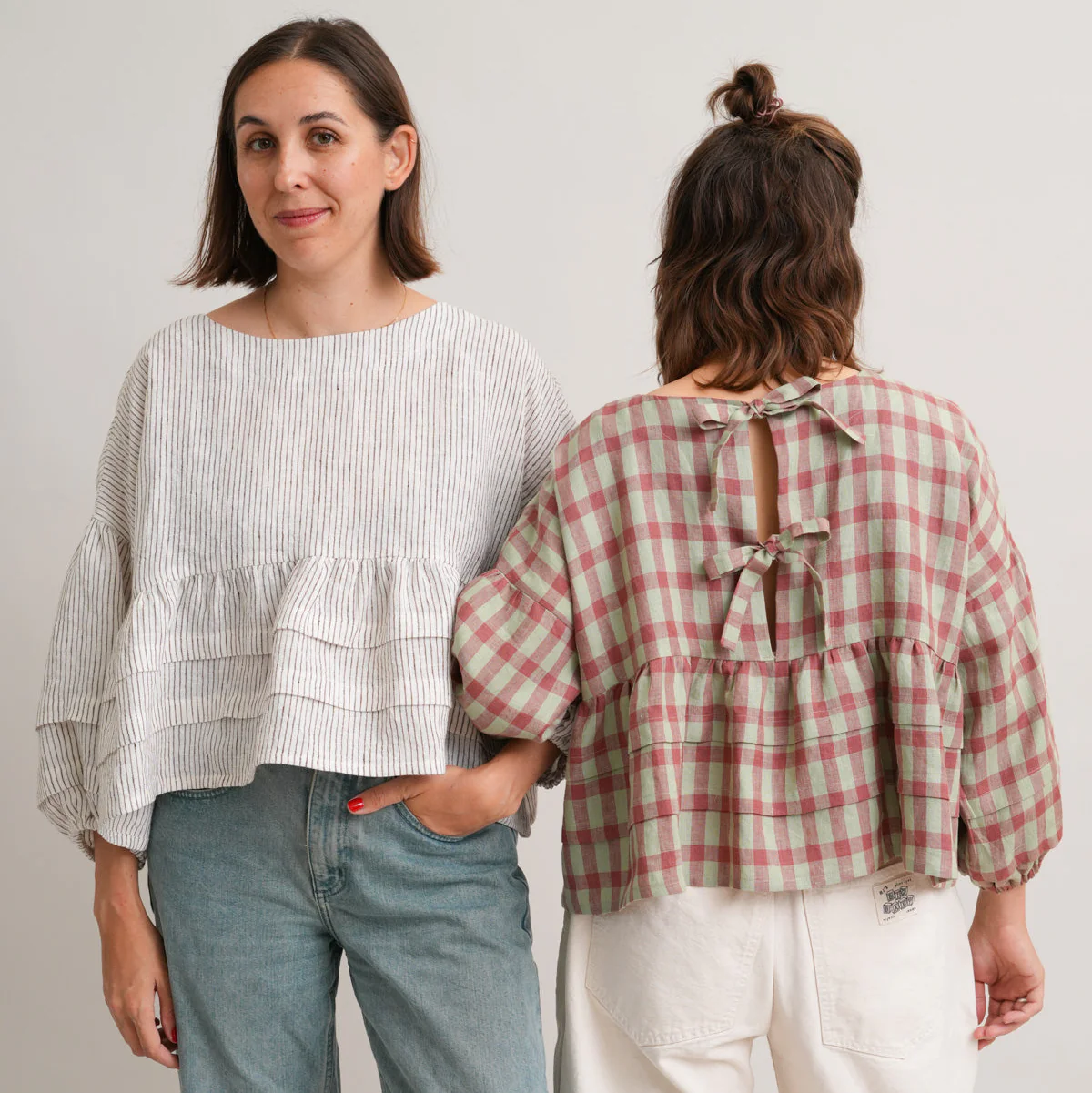 Pintuck Poet Blouse Pattern - PDF DOWNLOAD
