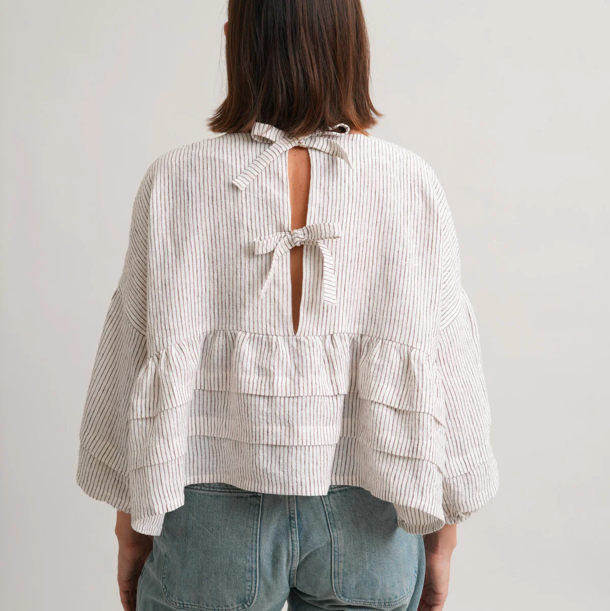 Pintuck Poet Blouse Pattern - PDF DOWNLOAD - Image 4