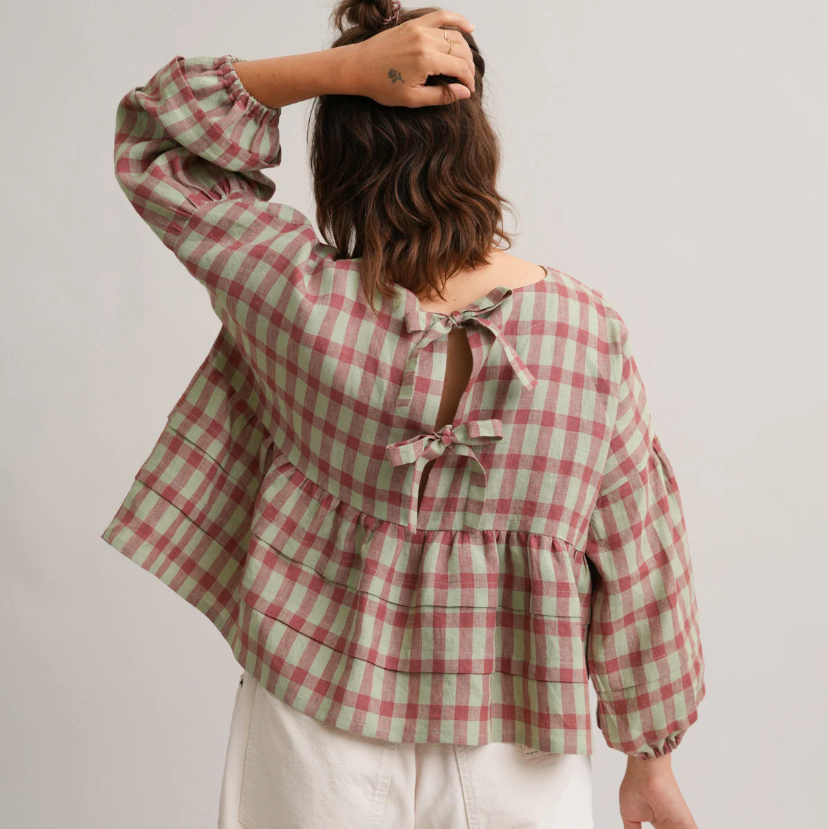Pintuck Poet Blouse Pattern - PDF DOWNLOAD - Image 7