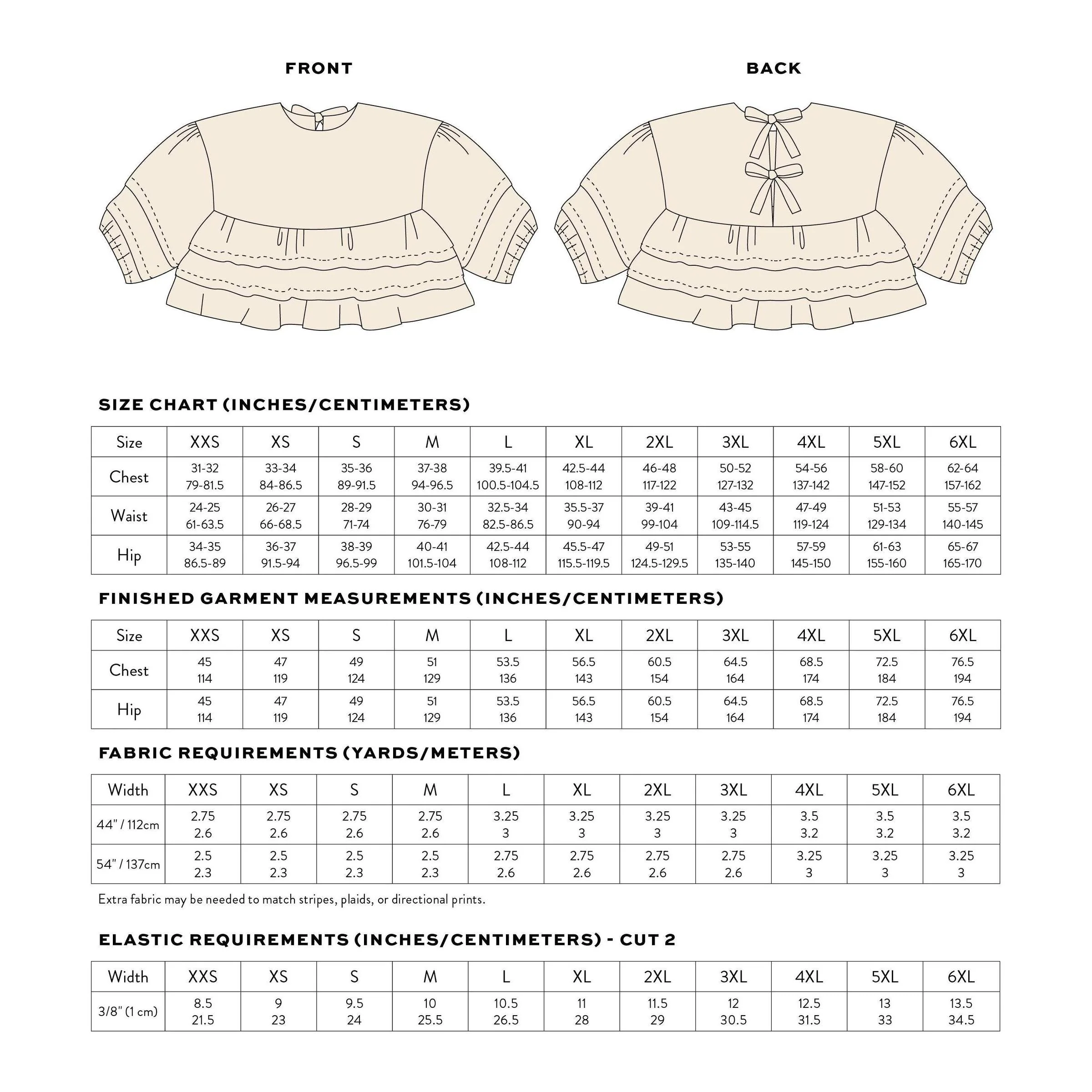 Pintuck Poet Blouse Pattern - PDF DOWNLOAD - Image 9