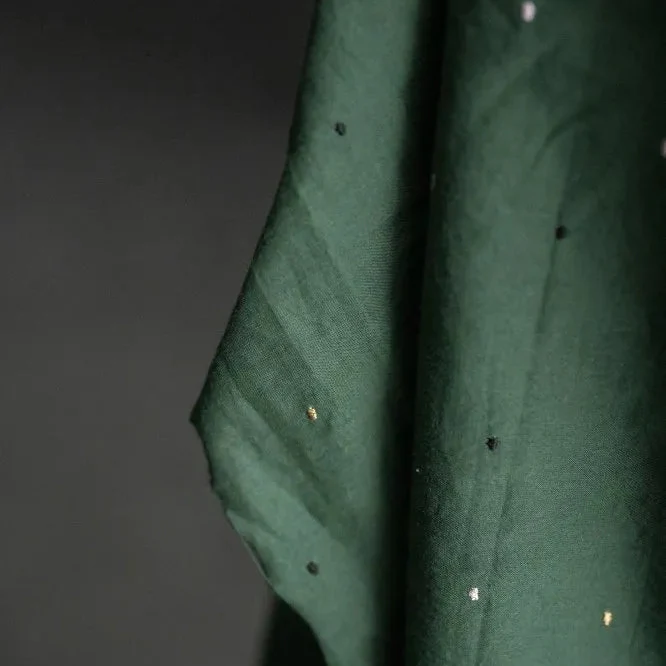 Pisces Spot Embroidered Indian Cotton - Image 2
