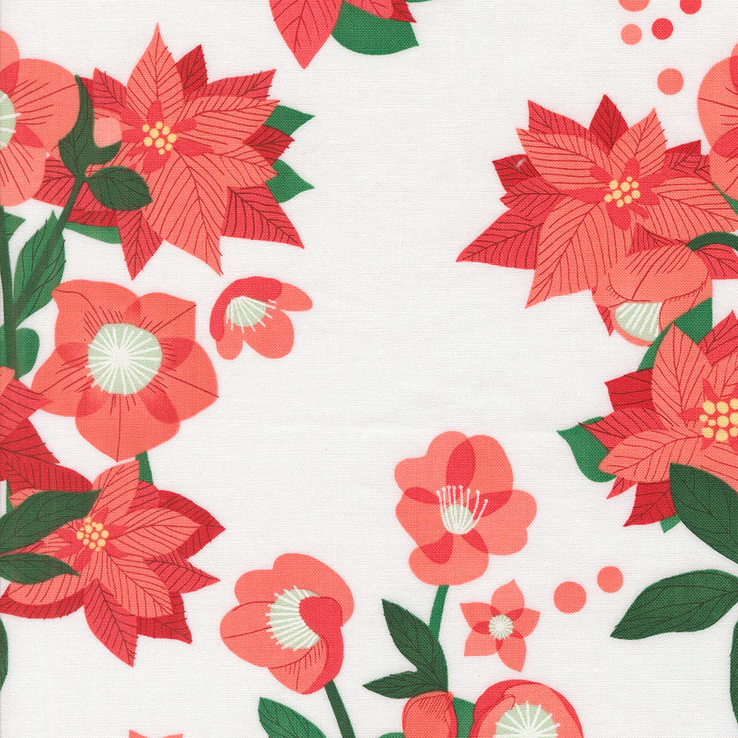 Poinsettia Snow