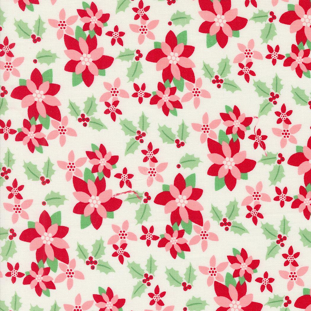 Poinsettia Snow
