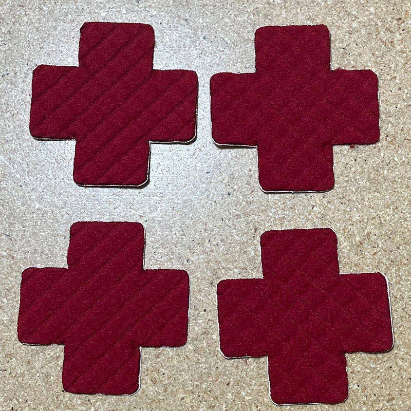Polartec Powergrid Fleece Adhesive Patch - Image 5