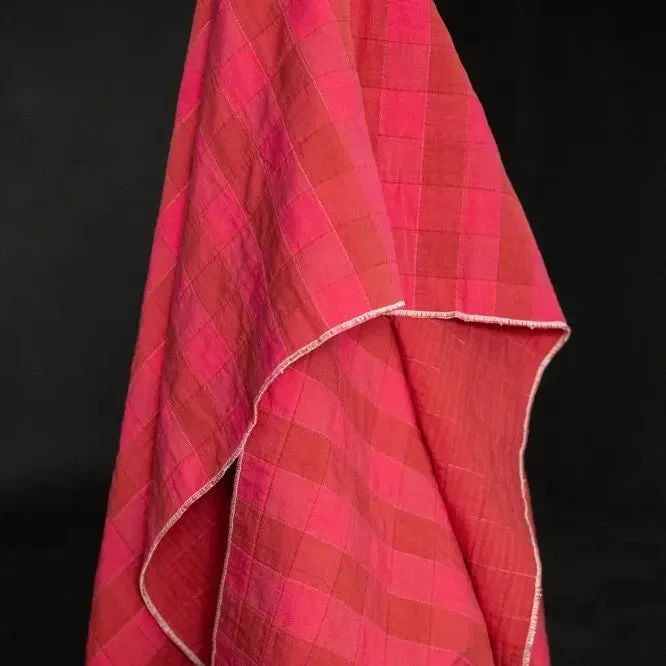 Polly Gingham Cotton Jacquard