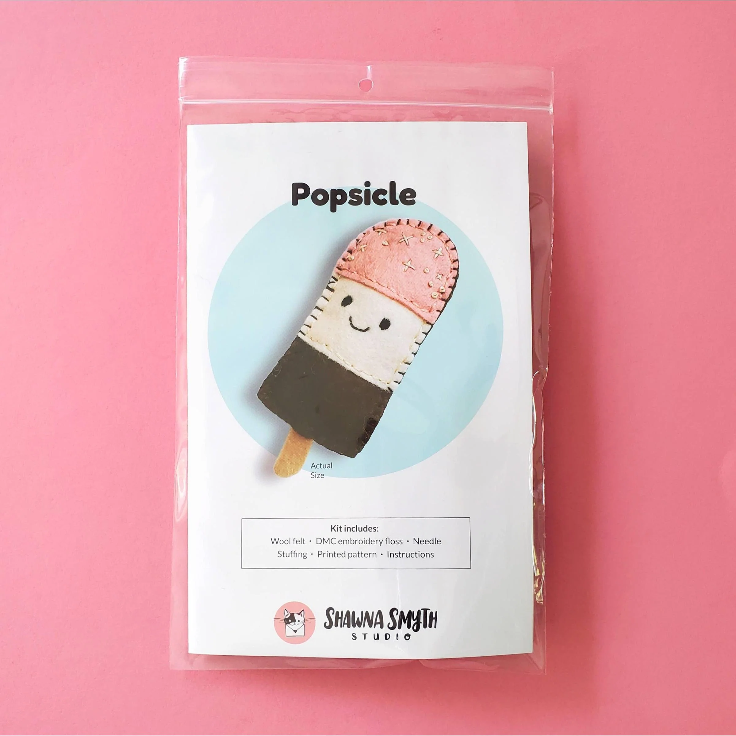 Popsicle Felt Hand Stitching Kit - Image 2