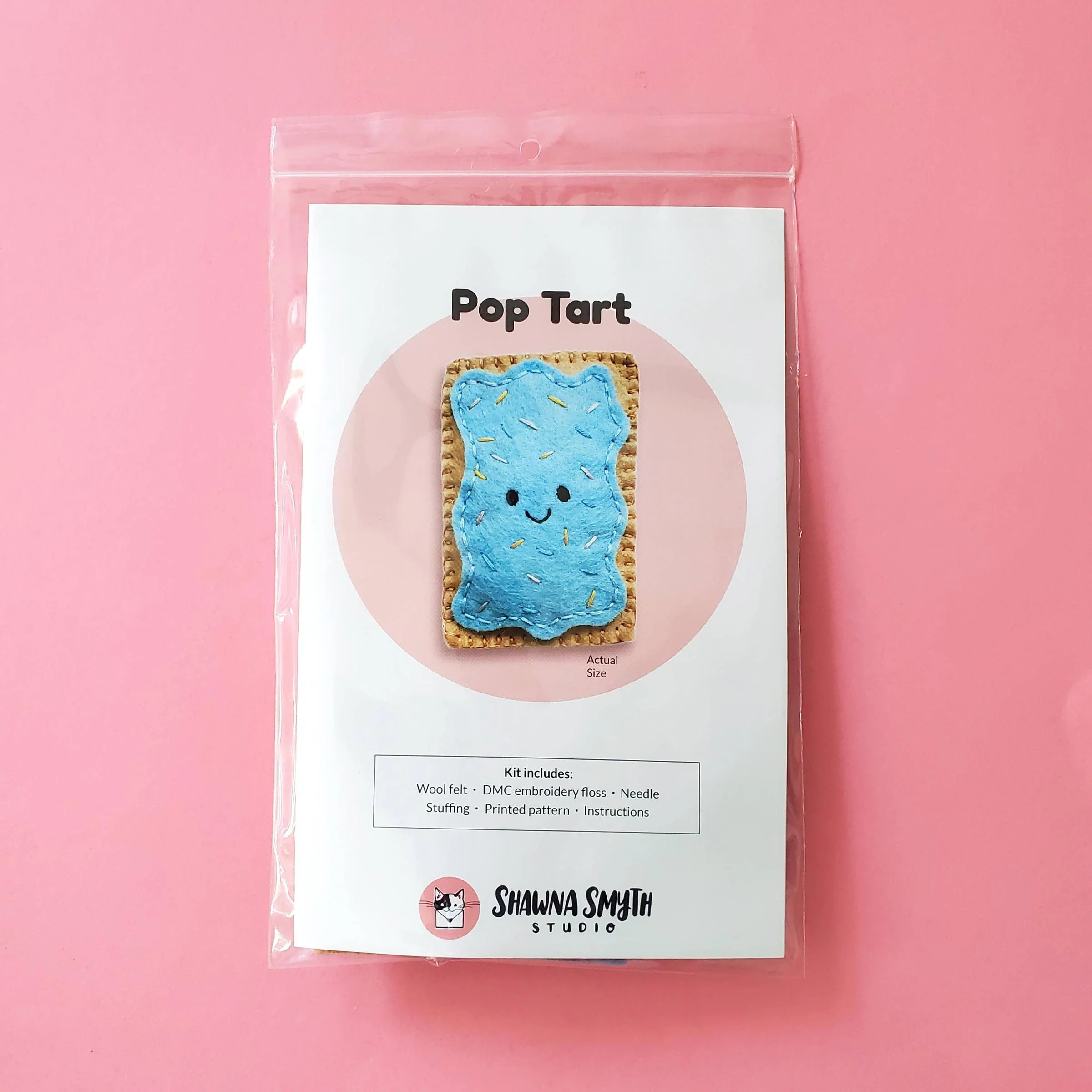 Poptart Felt Hand Stitching Kit - Image 2