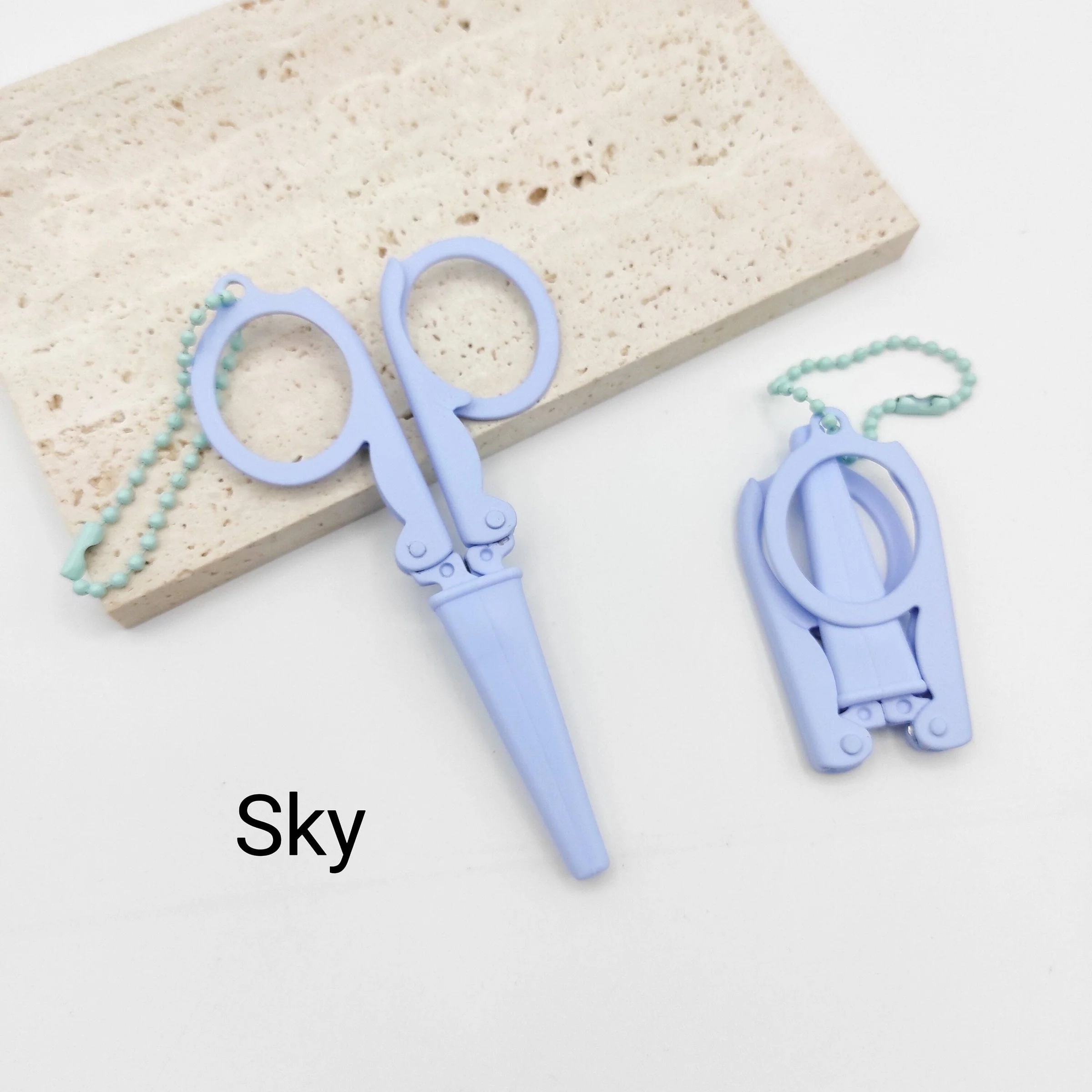 Portable Folding Scissors With Sheath - Image 5