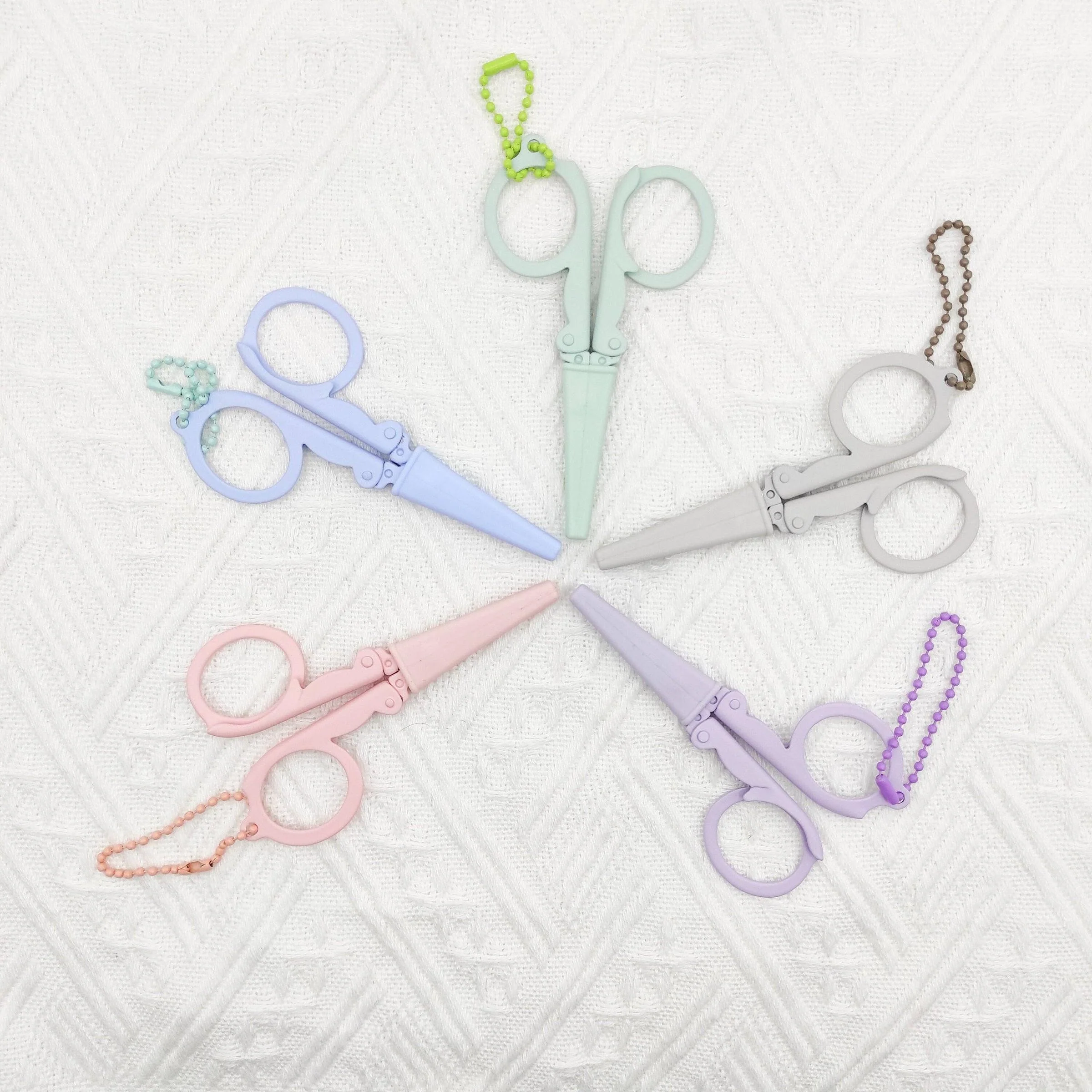 Portable Folding Scissors With Sheath - Image 9