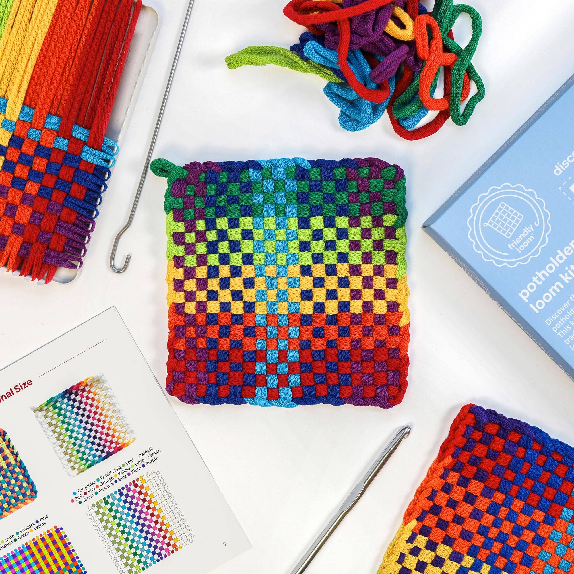 Potholder Loom Kit plus - Traditional 7" - Image 3