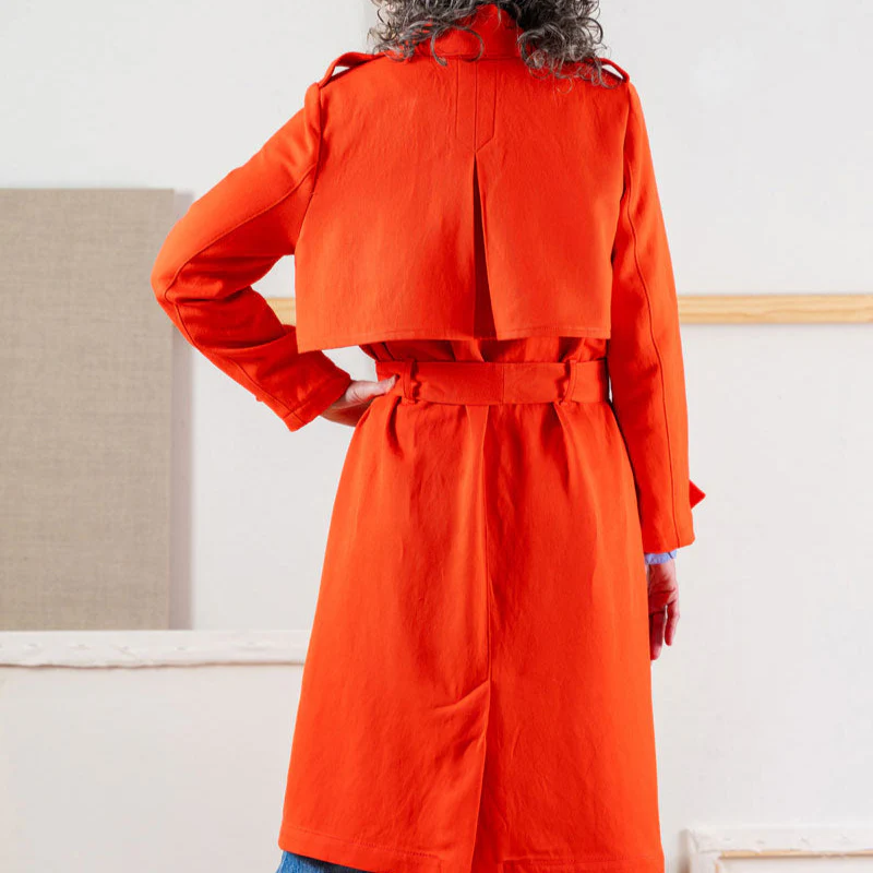 Prado Trench Coat Pattern - PDF DOWNLOAD - Image 2