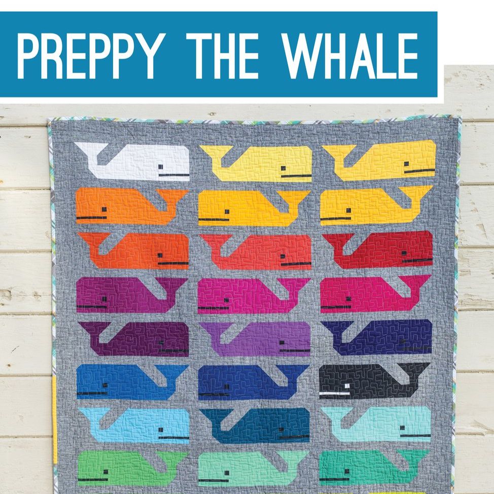 Preppy the Whale Quilt Pattern