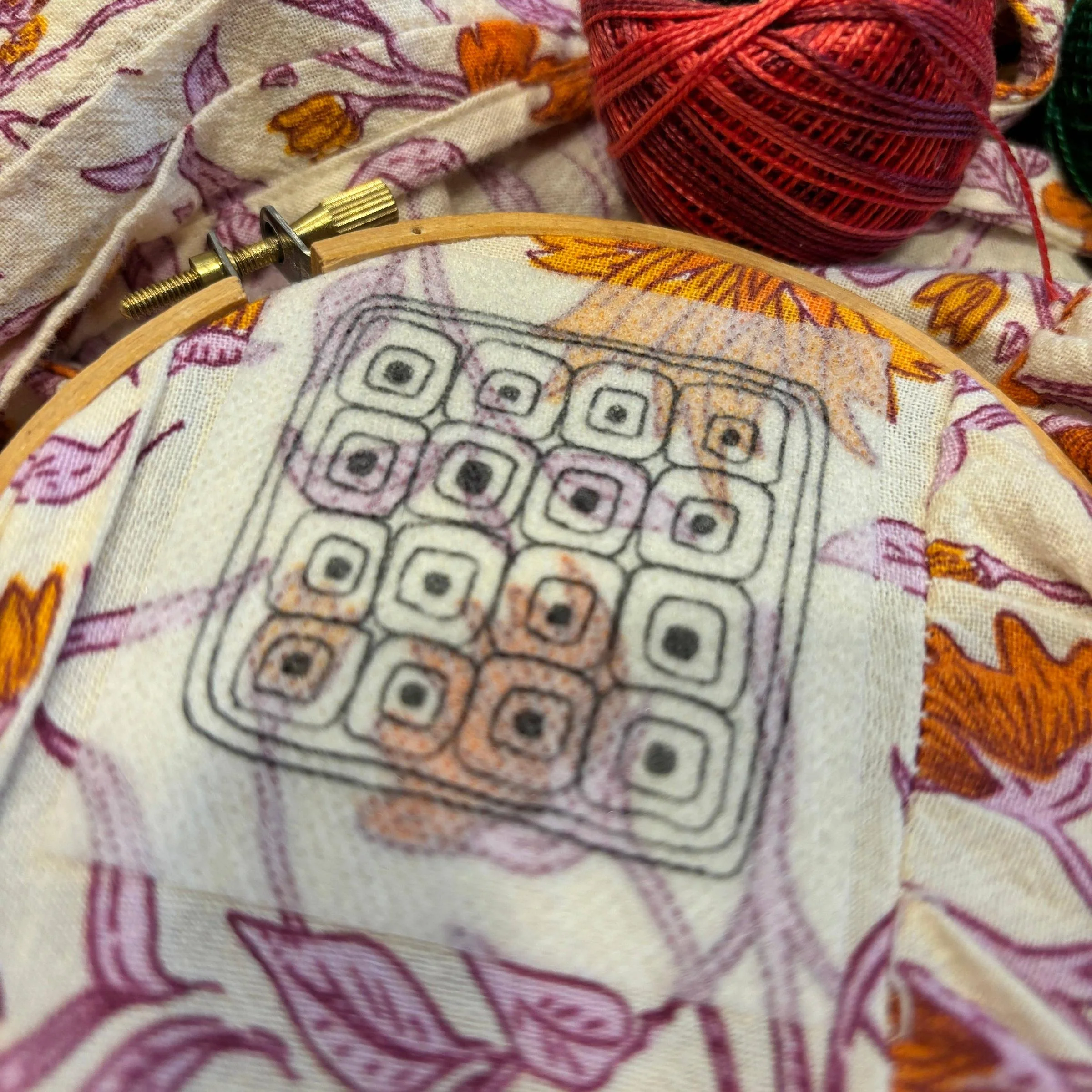 Quilt Squares Stick and Stitch Set - Image 3