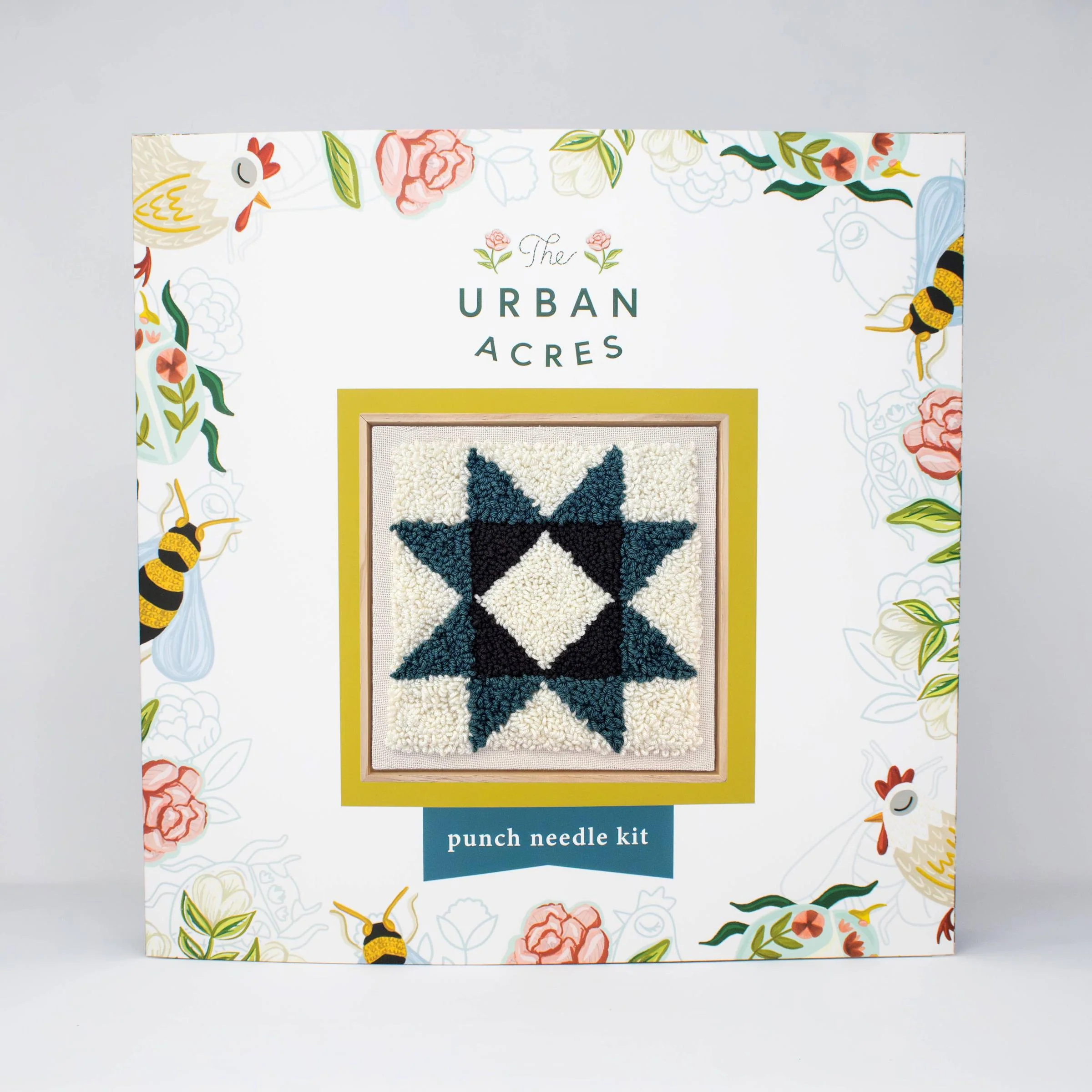 Quilt Star Punch Needle Kit - Image 2