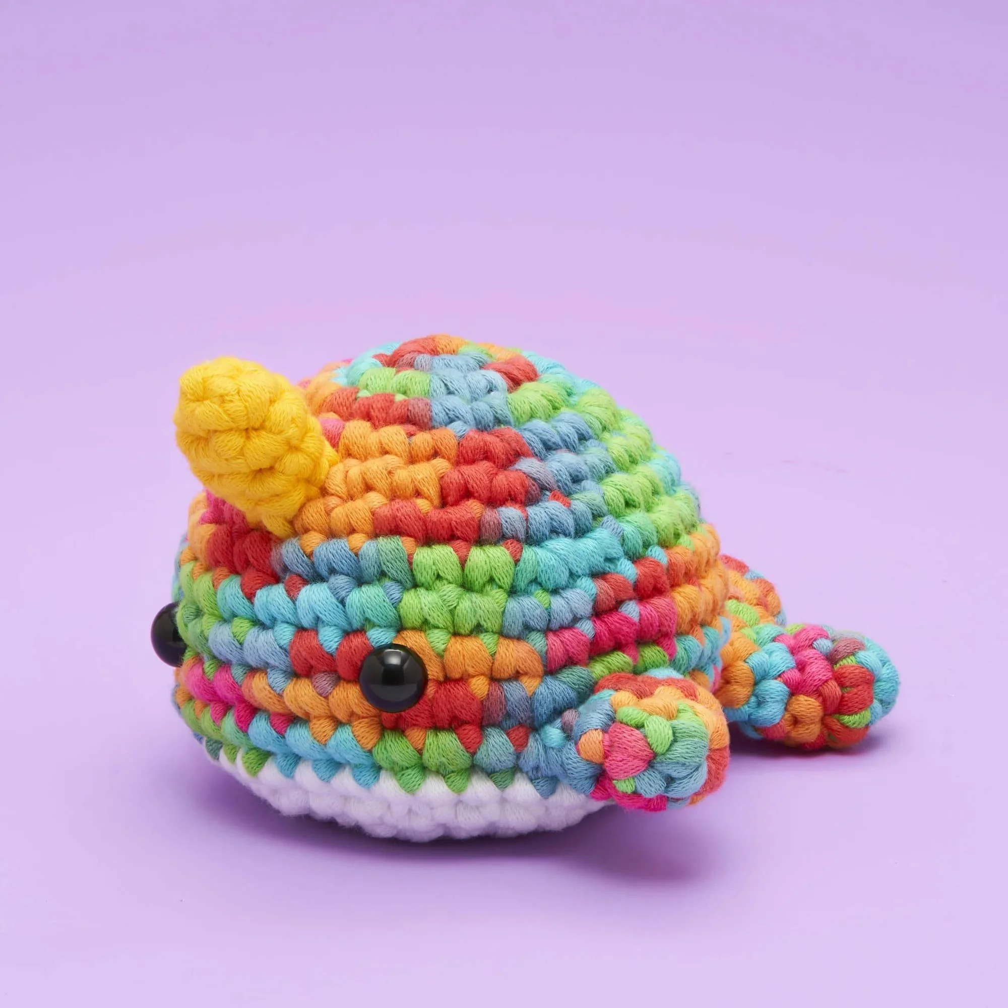 Boogie Bjørn the Rainbow Narwhal Crochet Kit