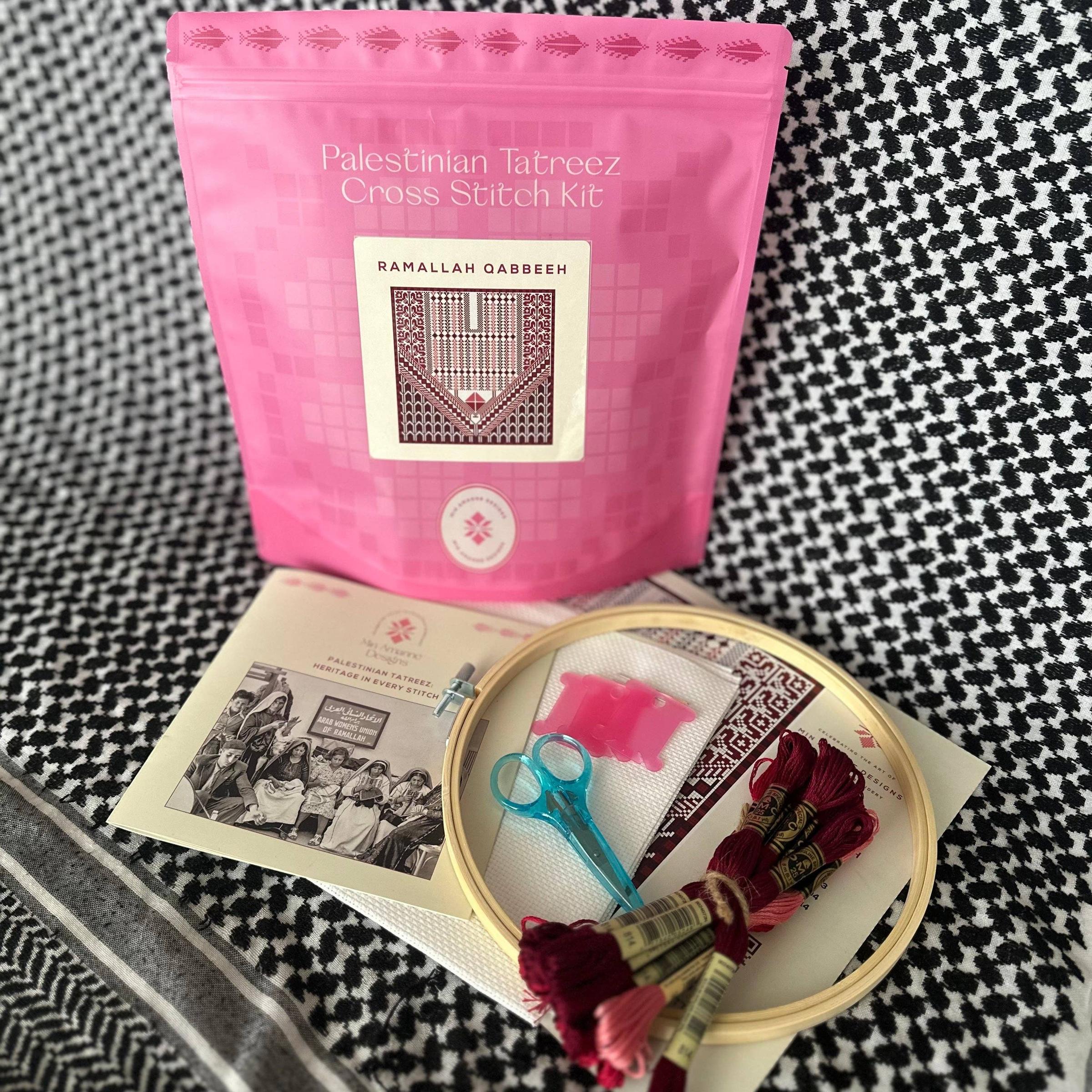 Ramallah Qabbeh Tatreez Kit - Image 2