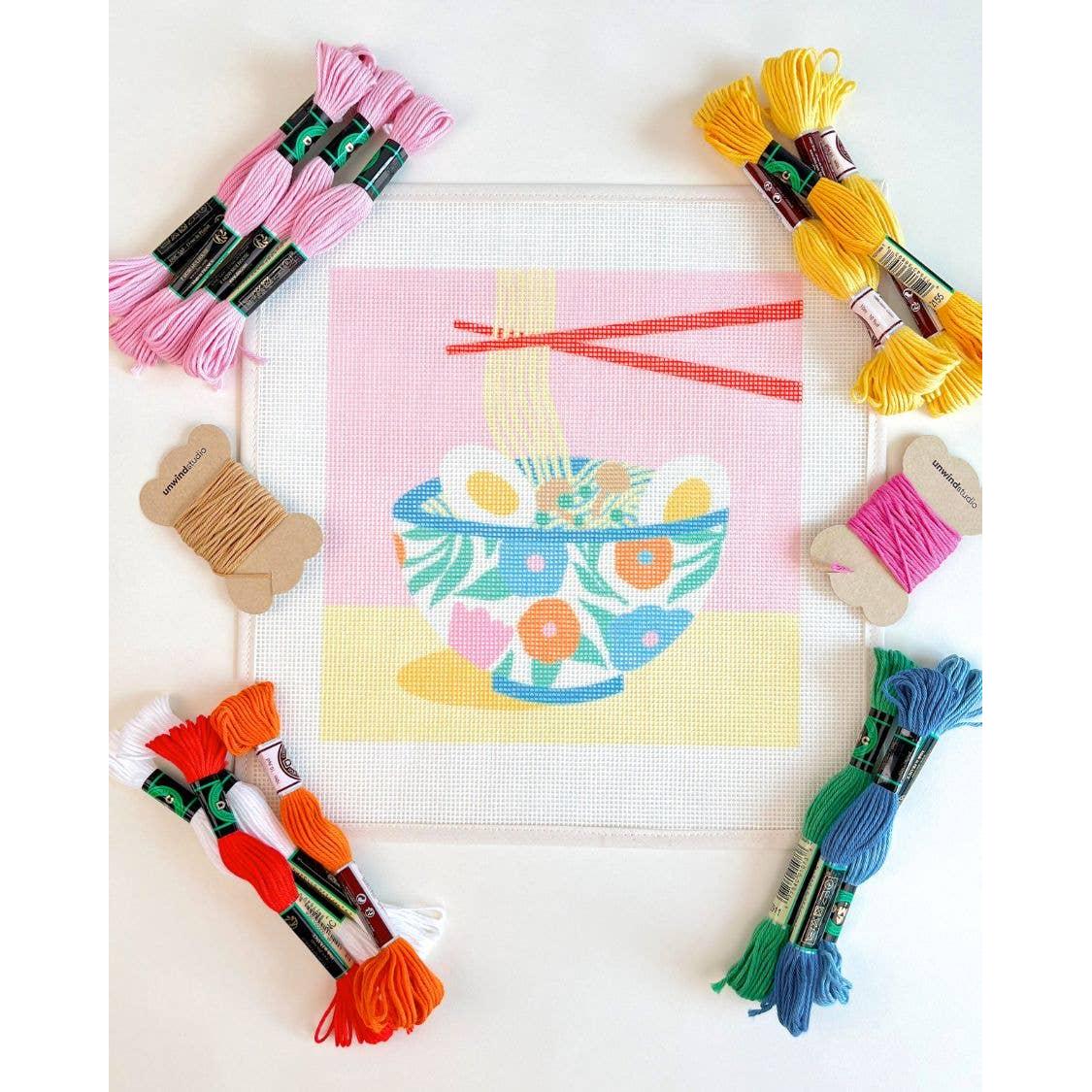 Ramen Night Needlepoint Kit - Image 2