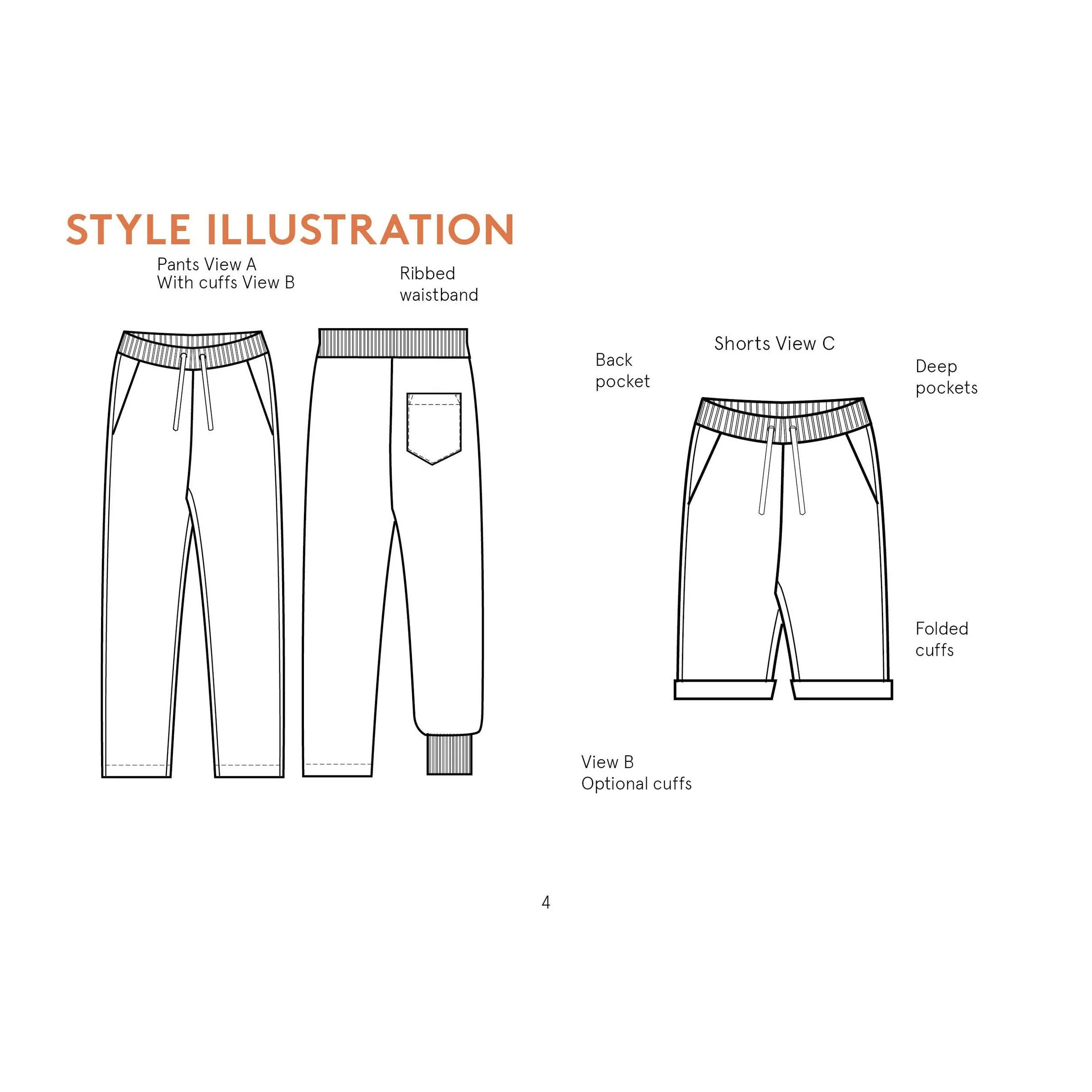 Rebel Sweatpants Pattern - Image 4