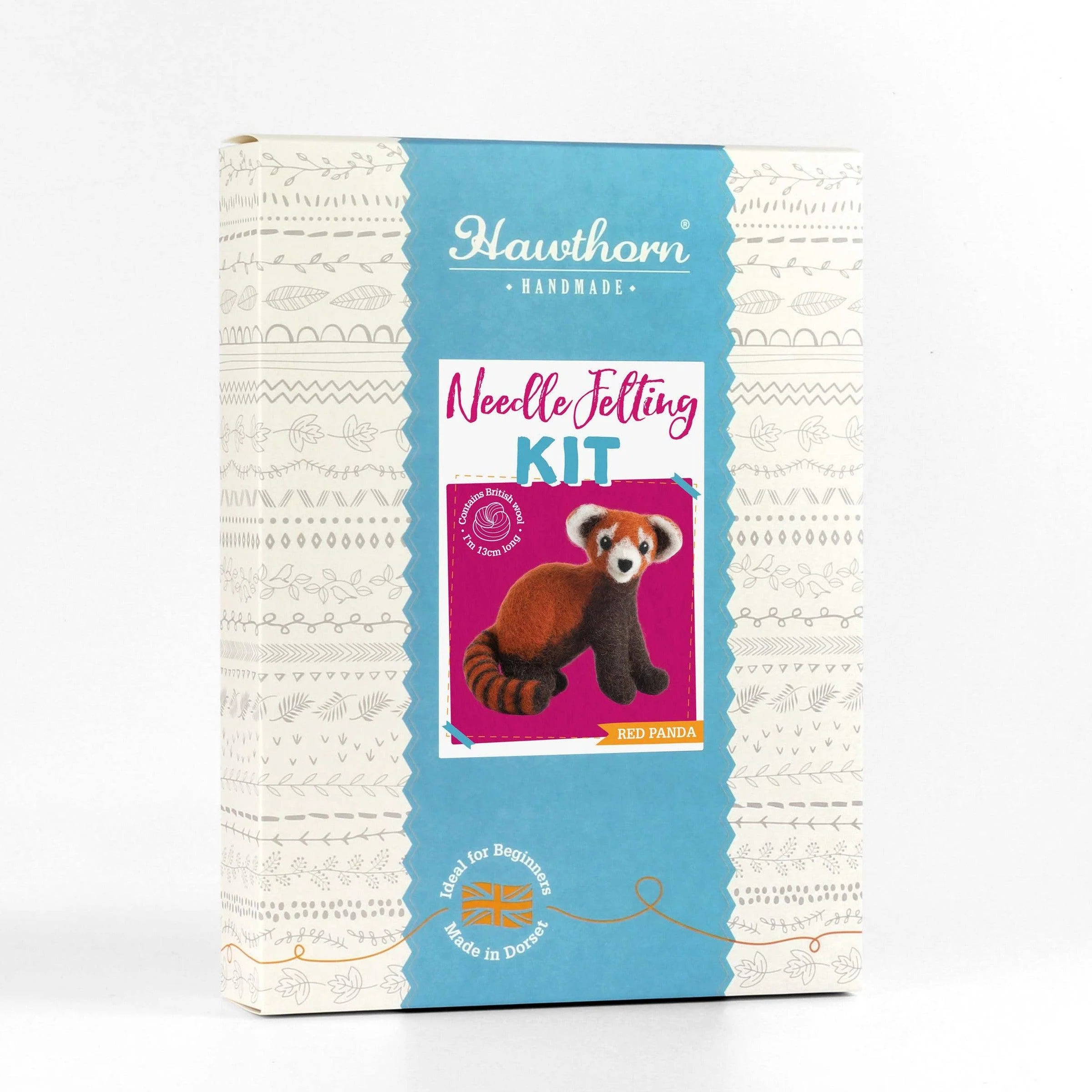Red Panda Needle Felting Kit - Image 4