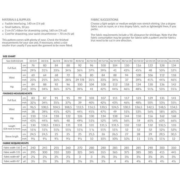 Reeta Midi Shirt Dress Pattern - Image 6