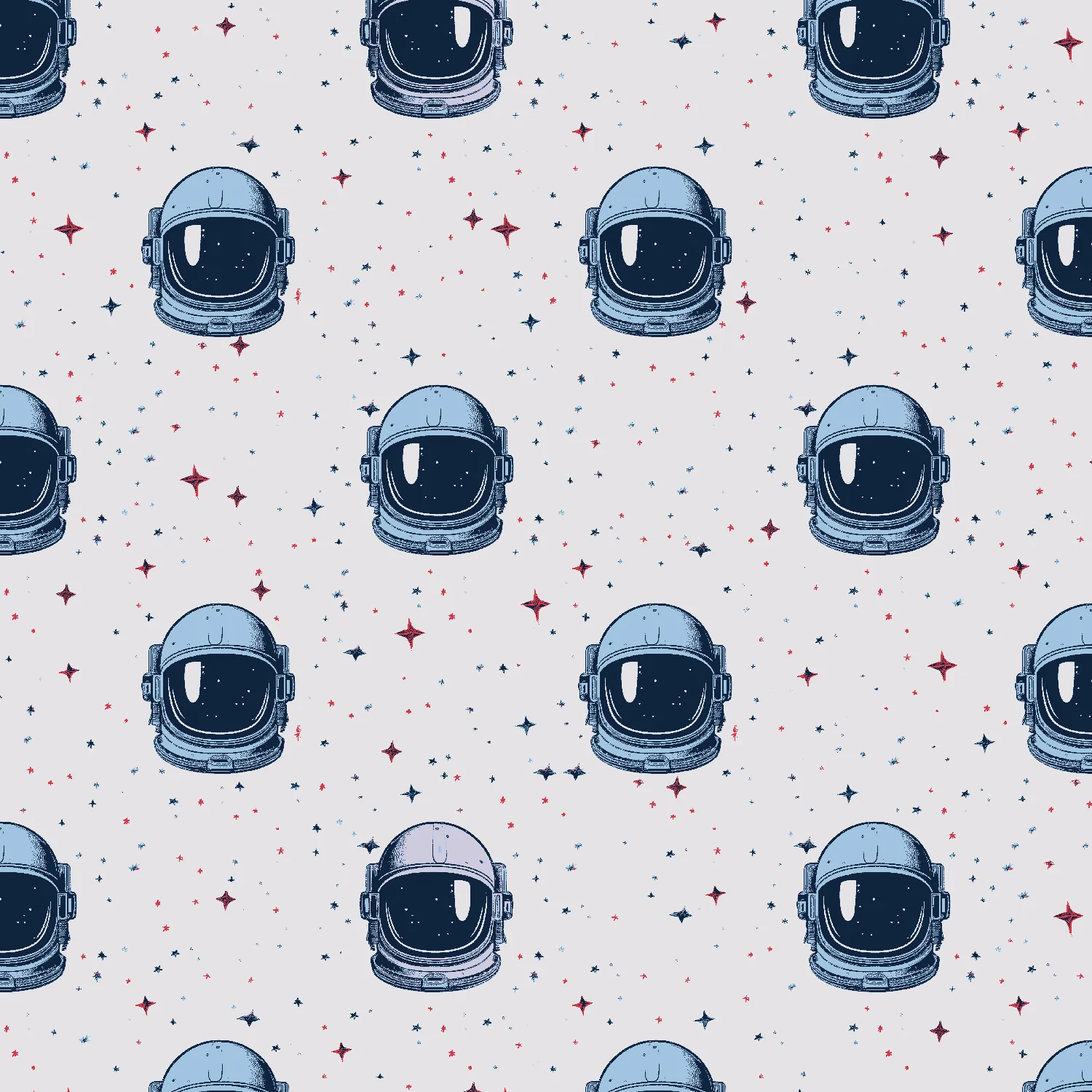 Reflections Of Space Ice Blue