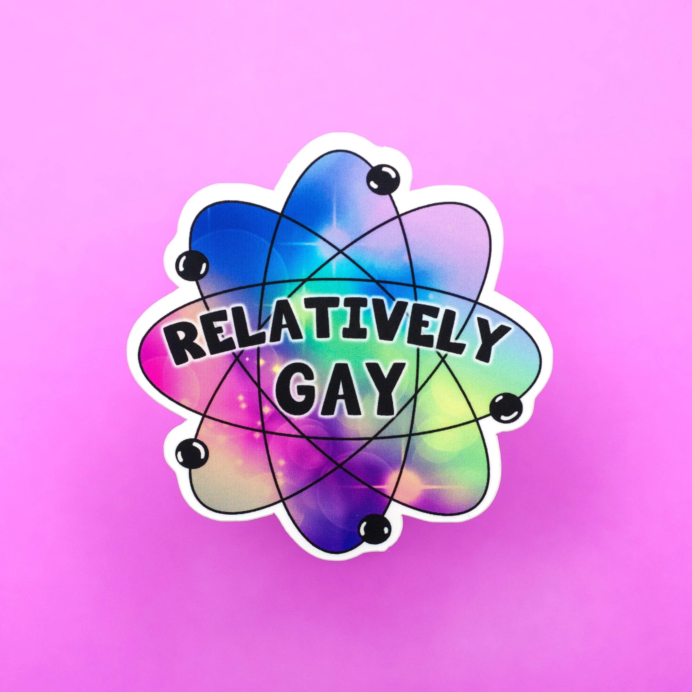 Relatively Gay Sticker