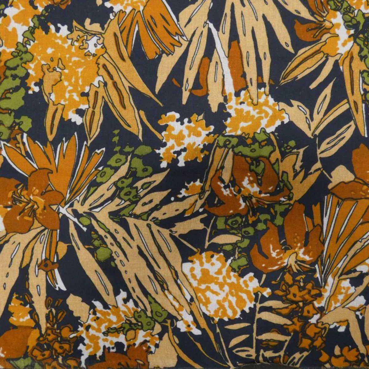 REMNANT: Cerutti Lawn - Hibiscus Sundown 30% OFF 1.44 YDS - Image 2