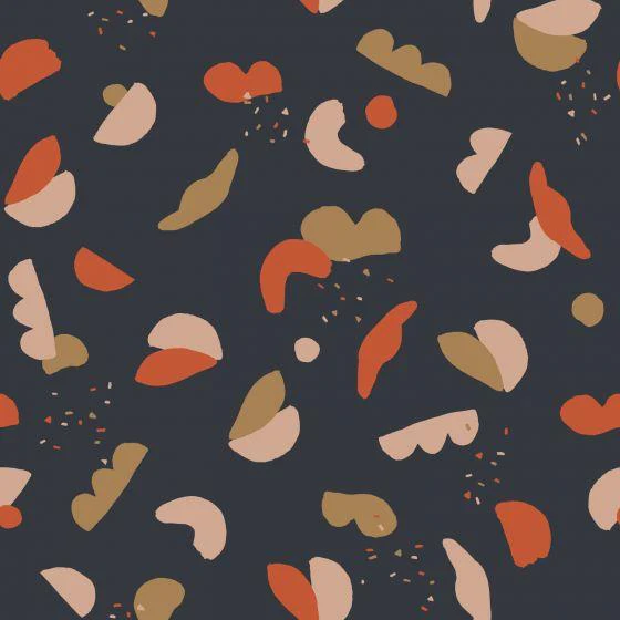 REMNANT: Oasis Night Viscose 30% OFF 1.75 YDS - Image 4