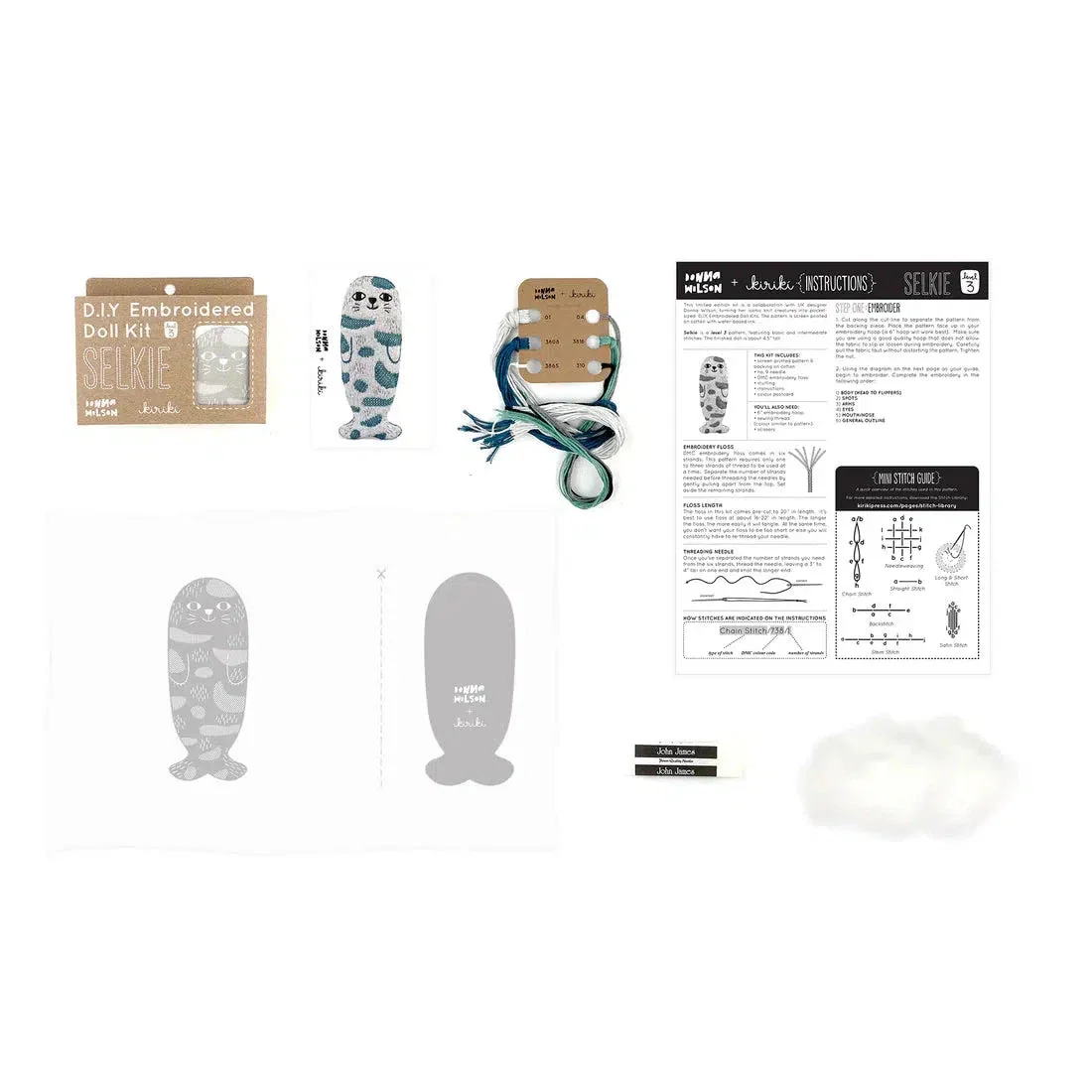 Selki DIY Embroidery Kit - Limited Edition - Image 3
