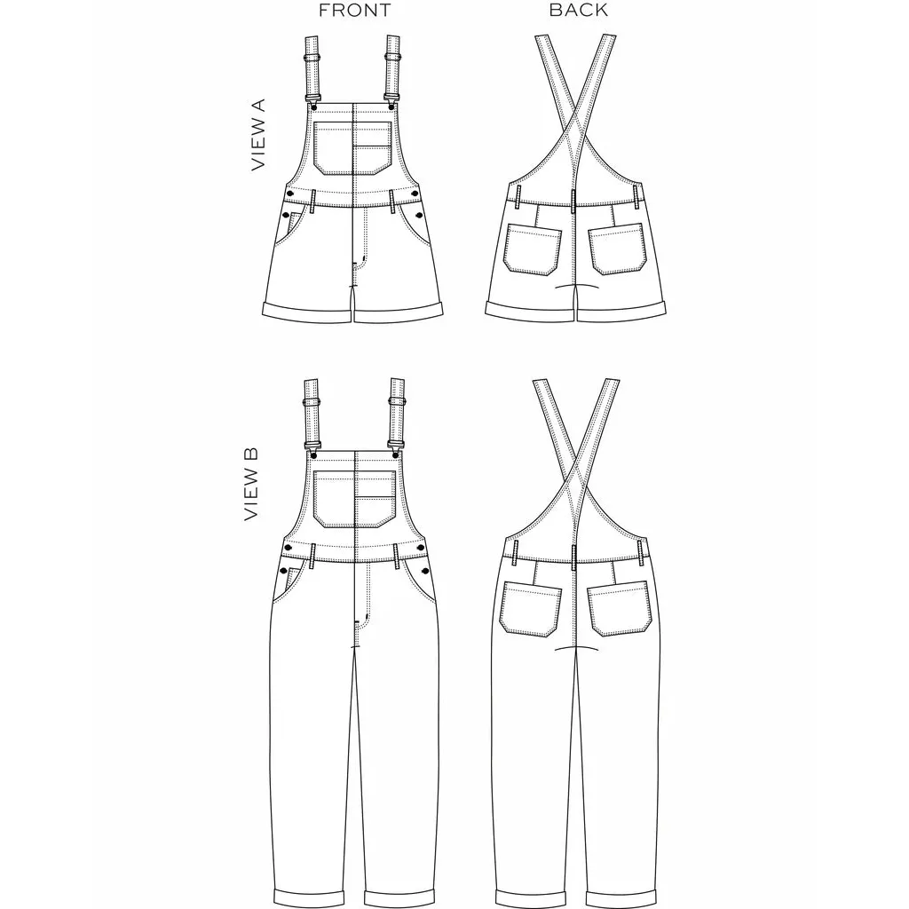 Riley Overalls Pattern - Image 8