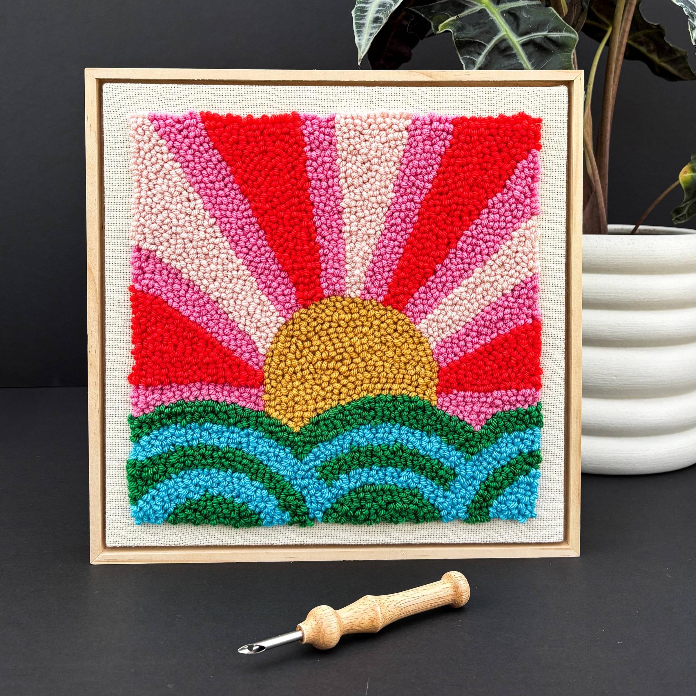 Rise & Shine by Melody Miller - Punch Needle Kit - Image 2