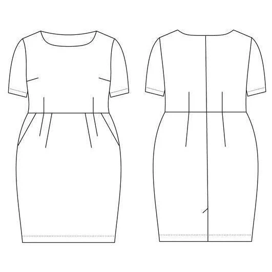 Rivermont Dress & Top Pattern - Image 5