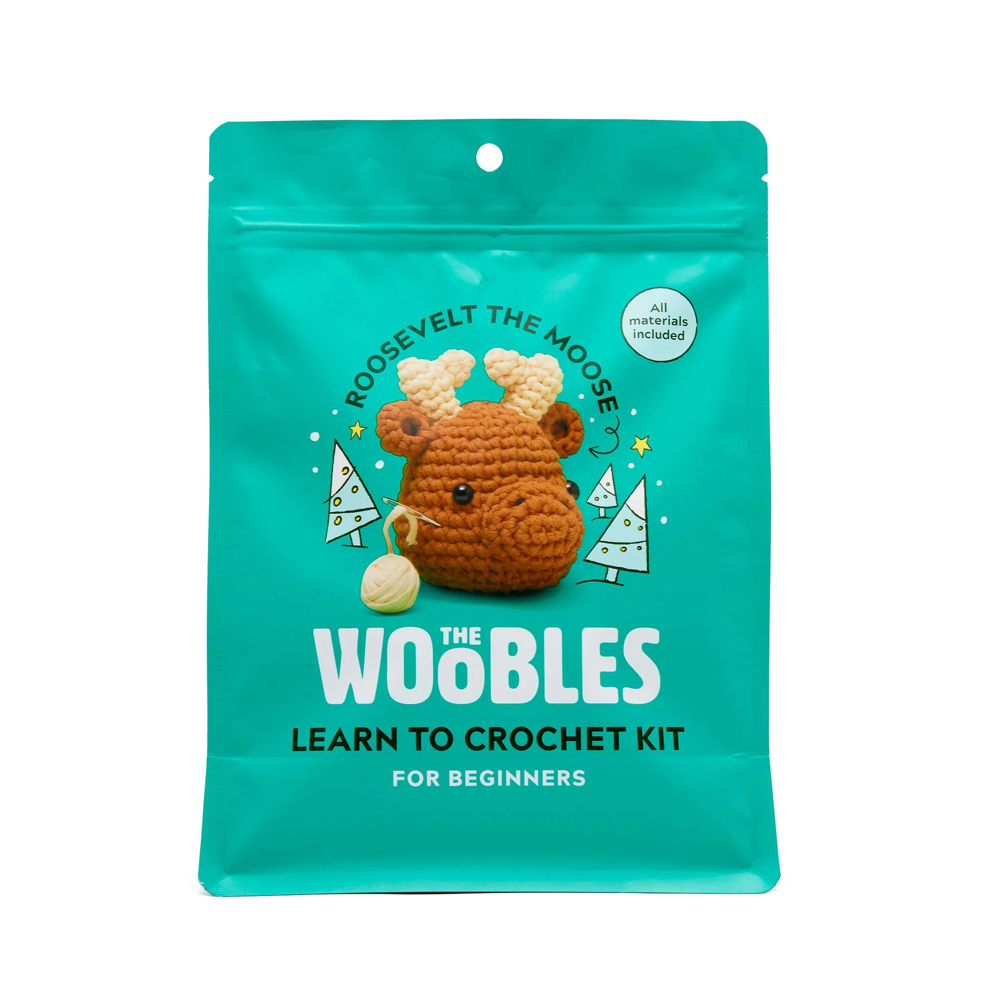 Roosevelt the Moose Crochet Kit - Image 2