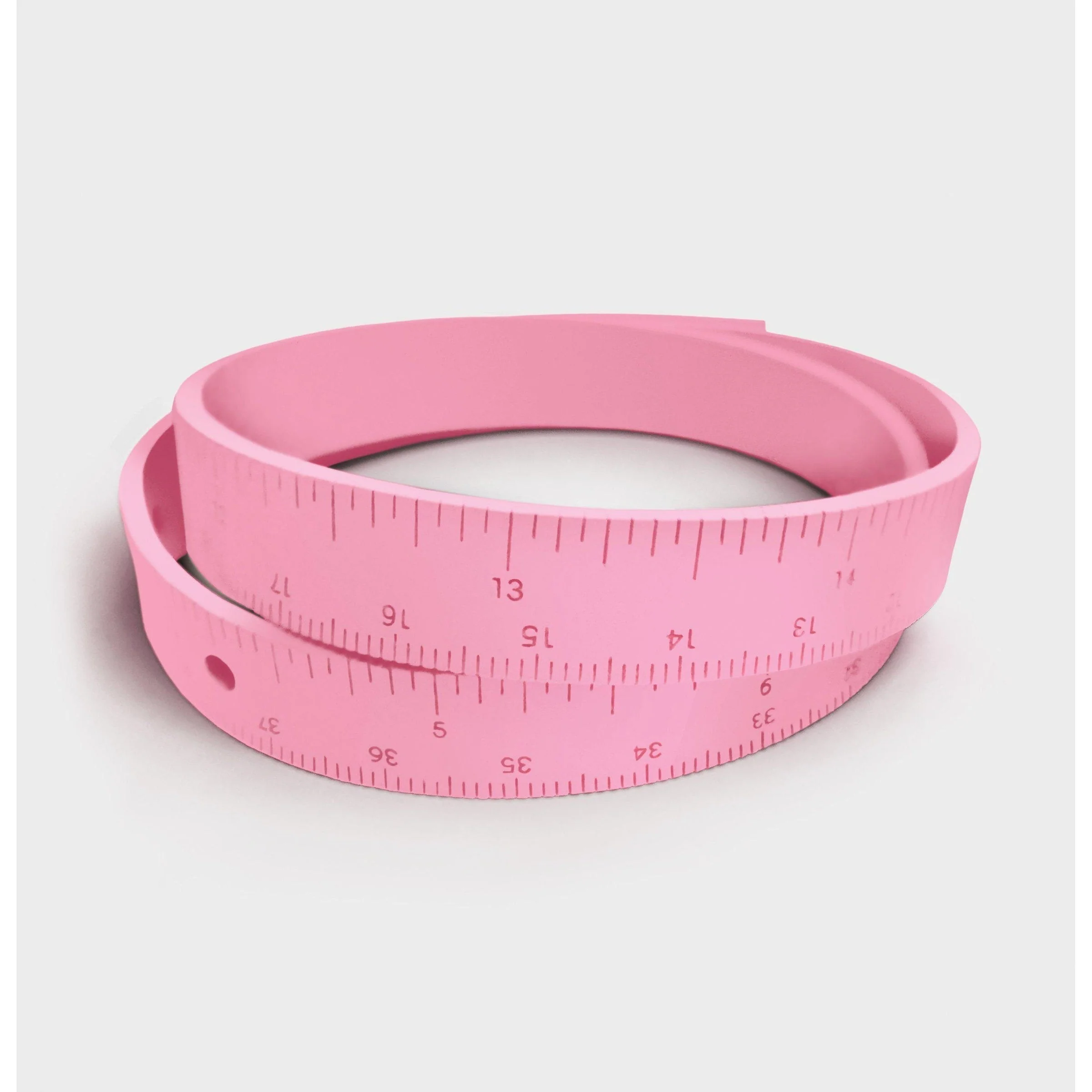 Rubber Wrist Ruler Pink
