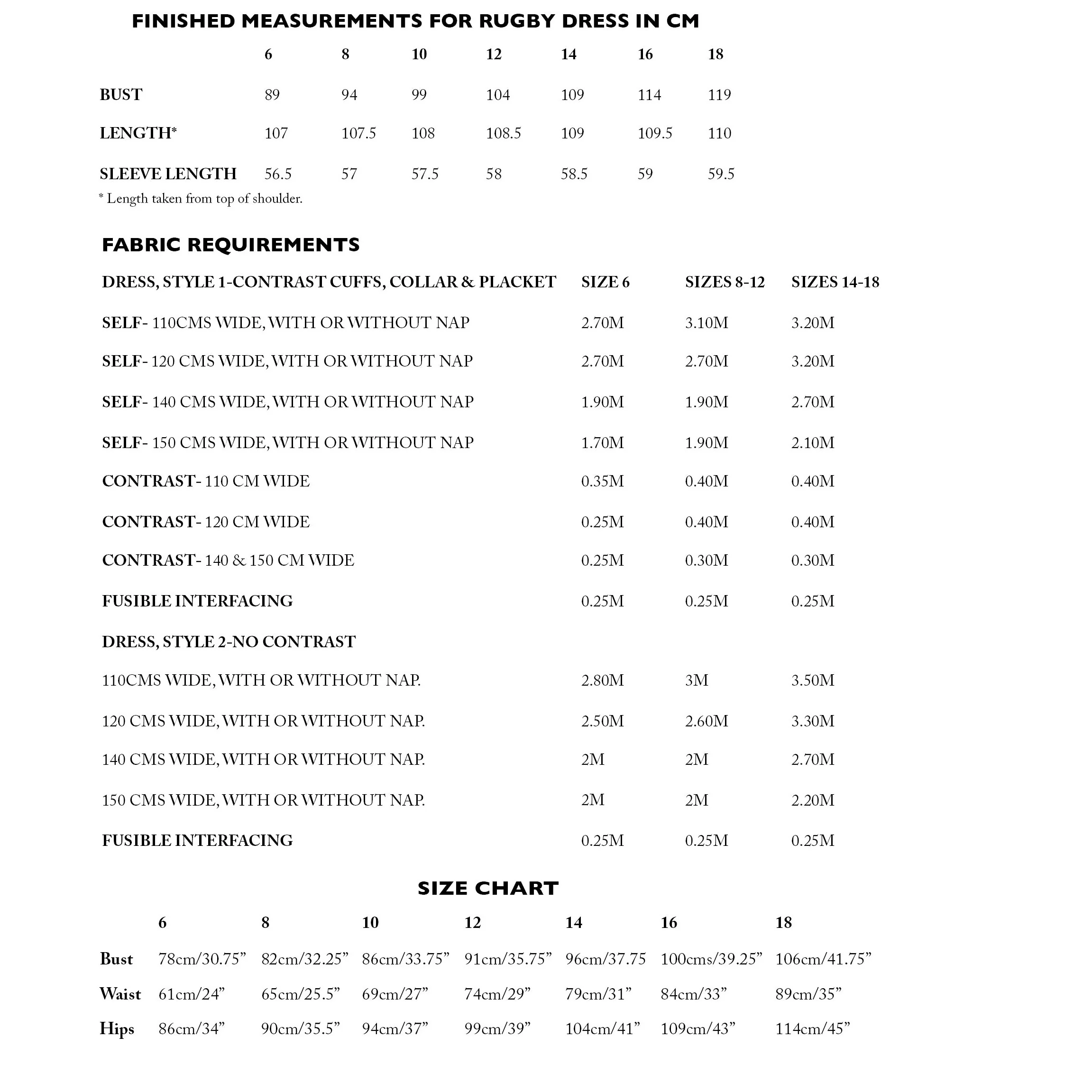 Rugby Dress Pattern - PDF DOWNLOAD - Image 8