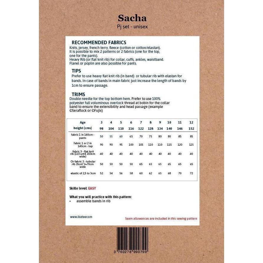 Sacha PJ Set Pattern - Image 8