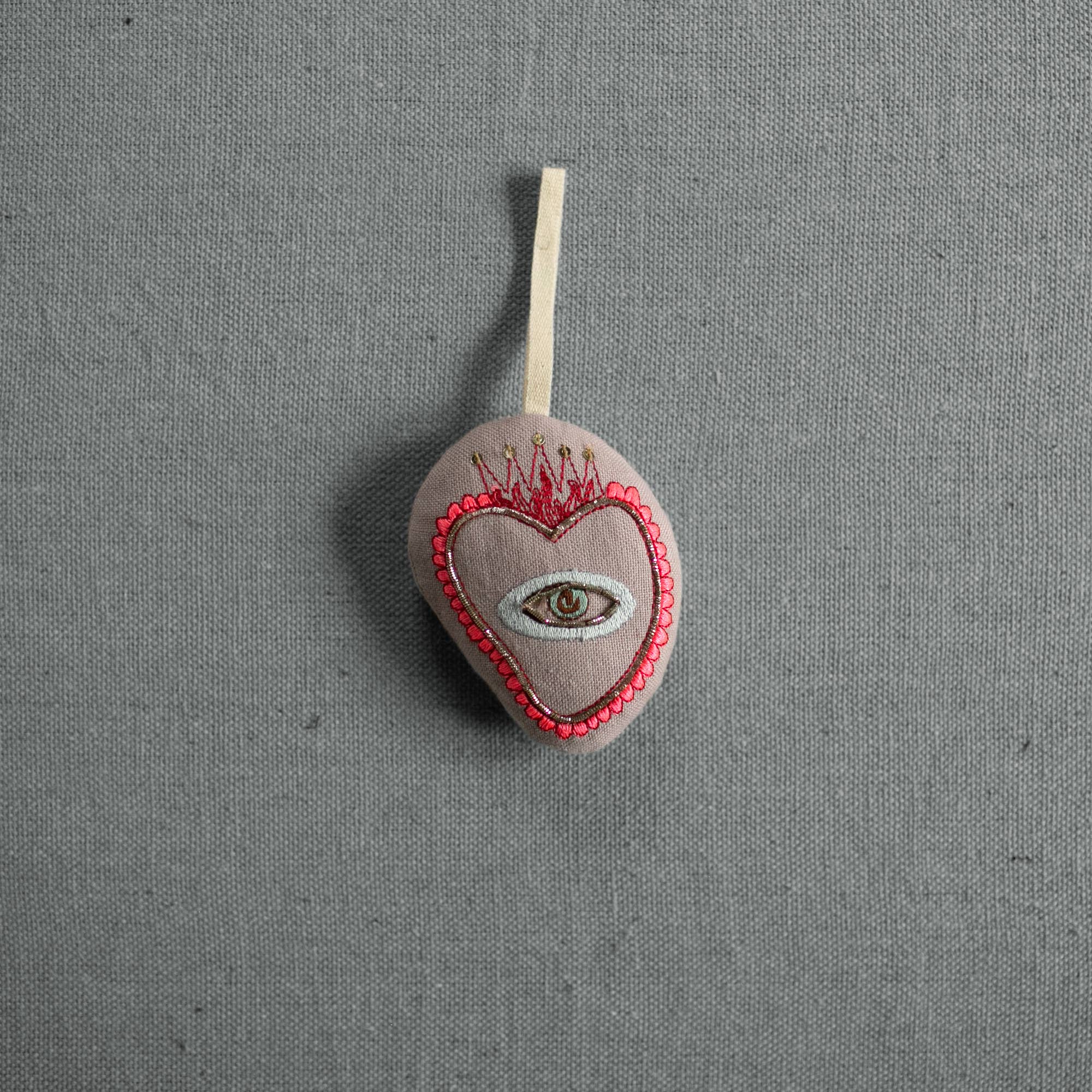 Sacred Heart - Lavender Sachet Ornament - Image 2