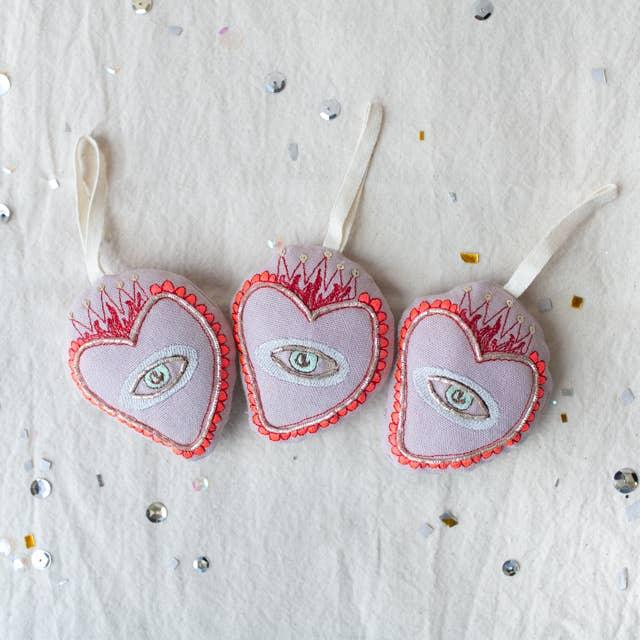 Sacred Heart - Lavender Sachet Ornament - Image 3