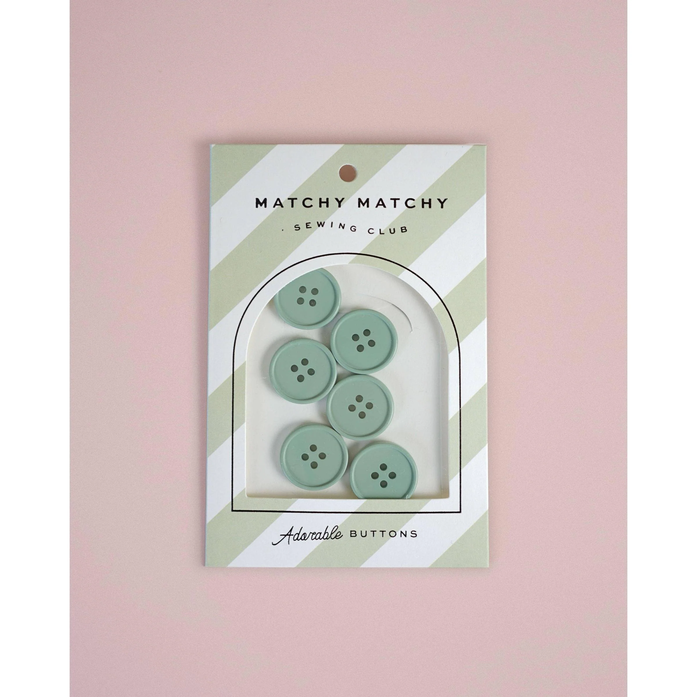 Sage 7/8" Retro Buttons - Image 4
