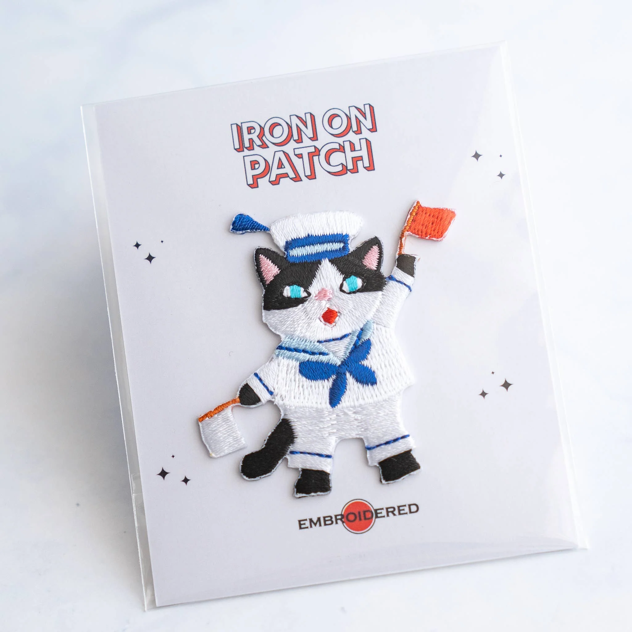 Sailor Cat Iron-On Patch