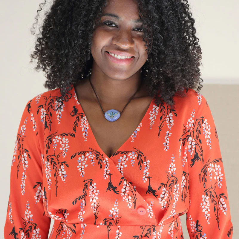 Saint-Germain Wrap Dress Pattern - PDF DOWNLOAD - Image 3