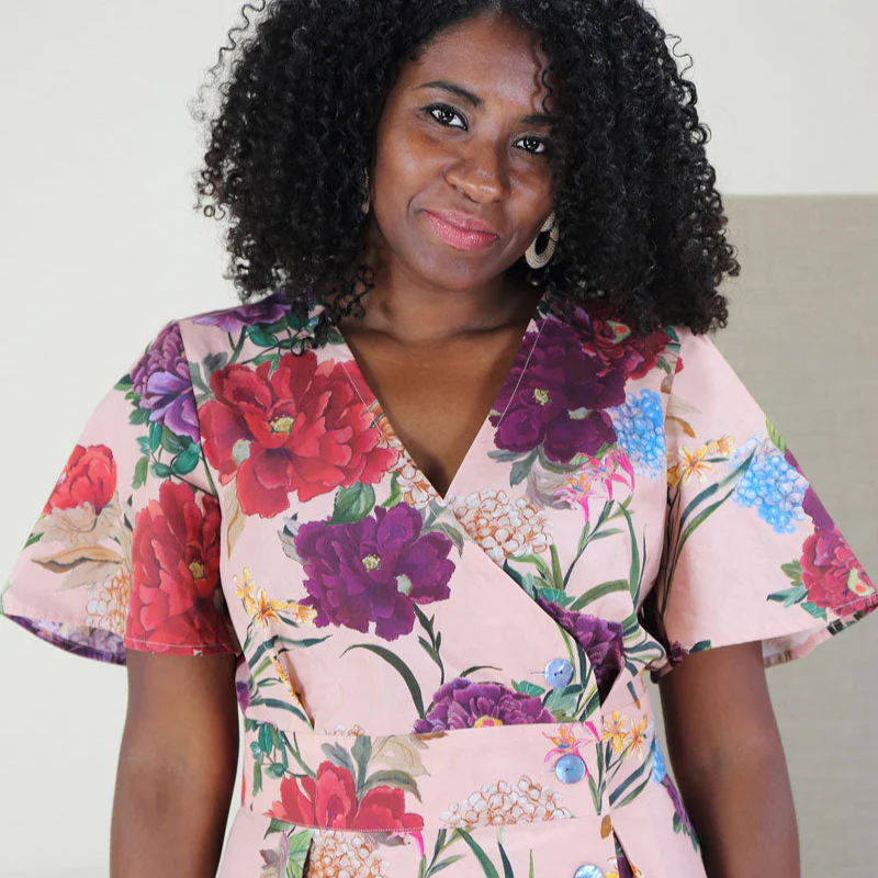 Saint-Germain Wrap Dress Pattern - PDF DOWNLOAD - Image 7