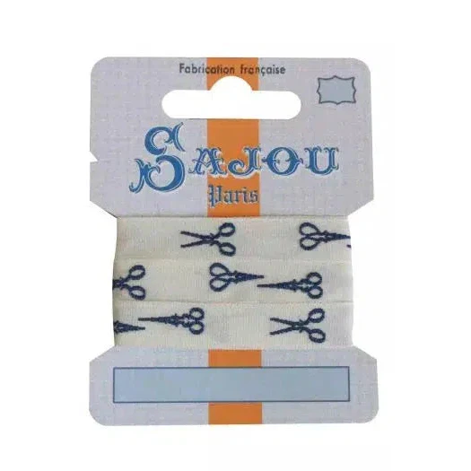 Sajou Cotton Ribbon Card - Scissors 1M - Image 3