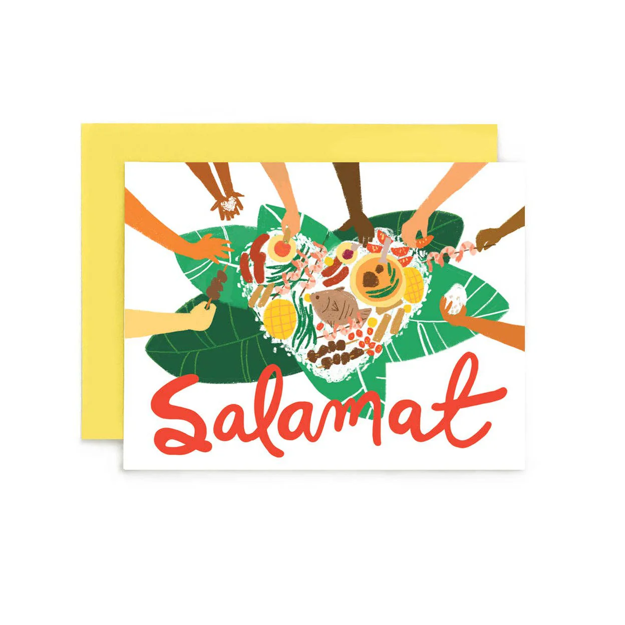 Salamat Kamayan Feast Card
