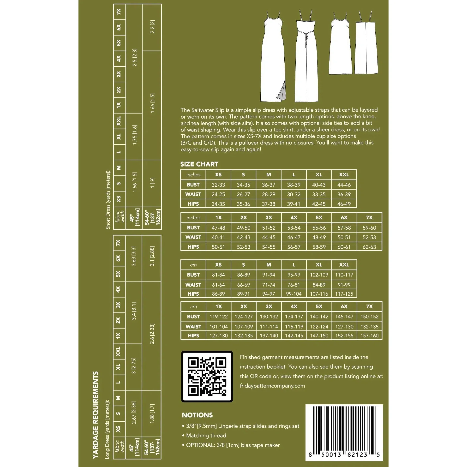 Saltwater Slip Dress Pattern - Image 5