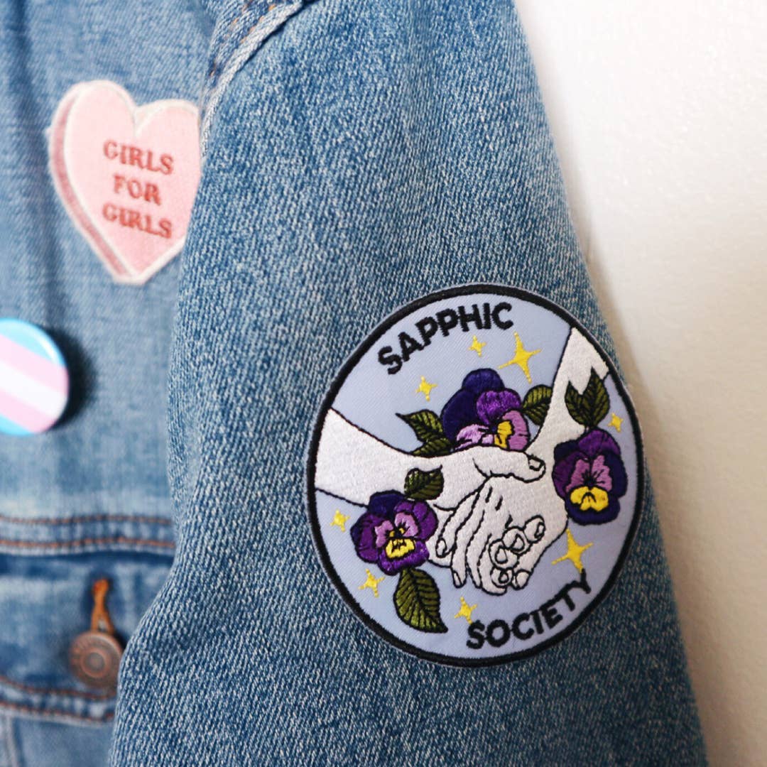 Sapphic Society Iron-On Patch - Image 3