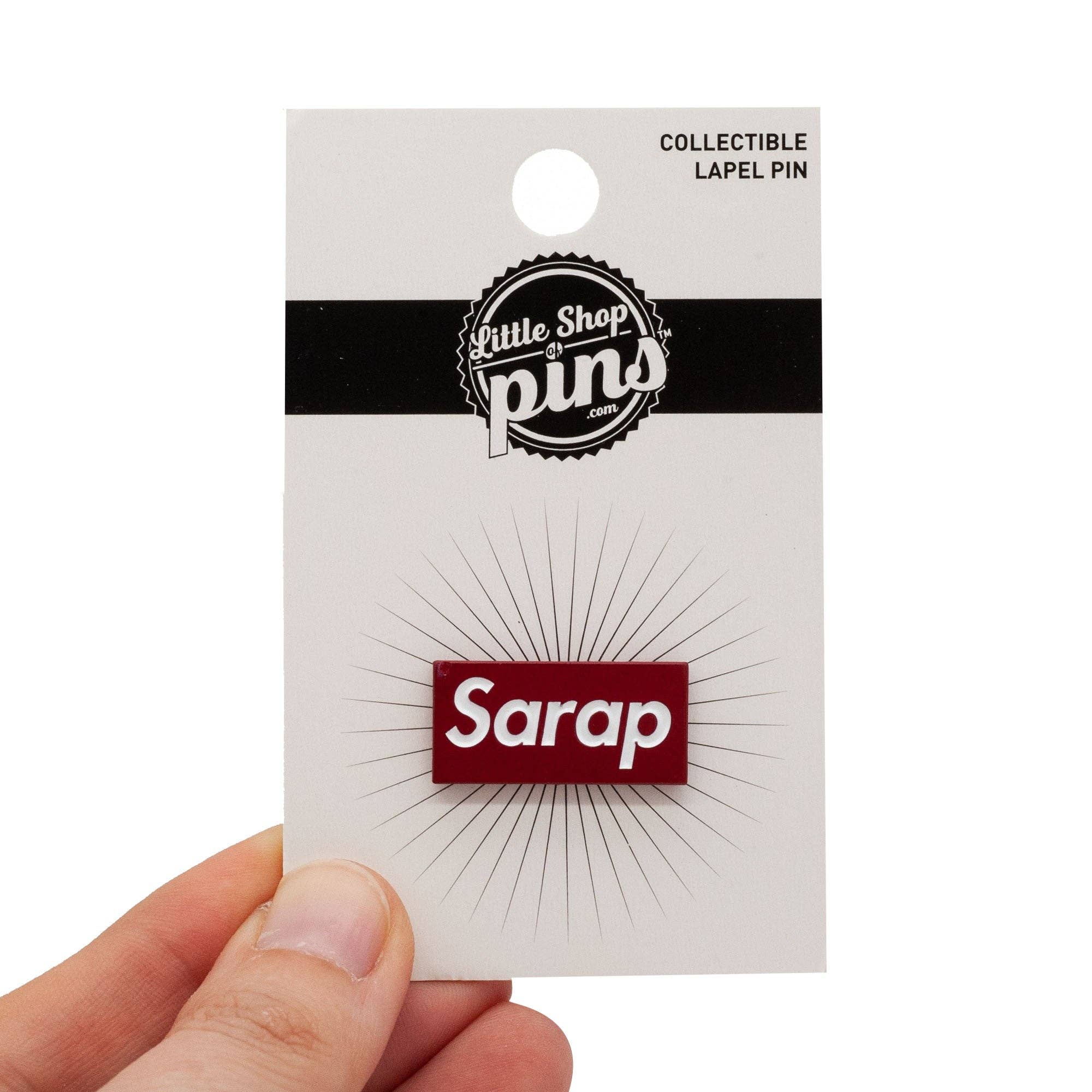 Sarap Enamel Pin - Image 3