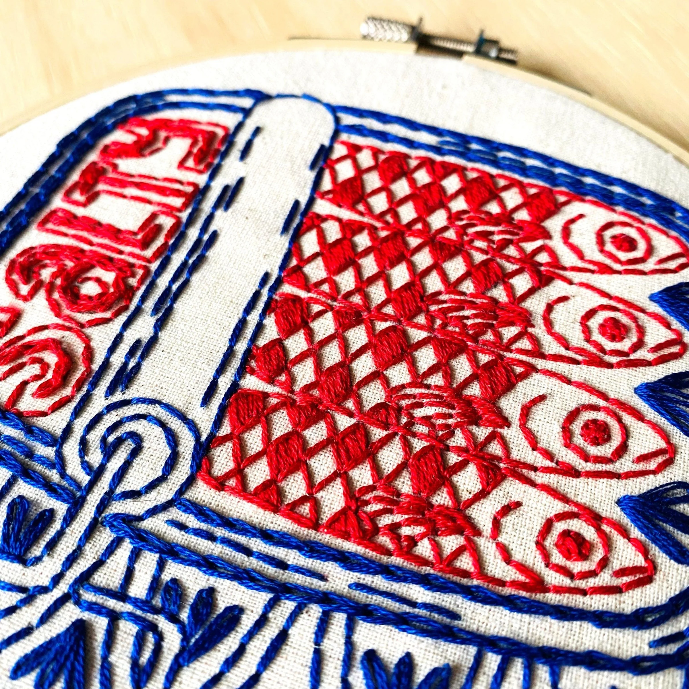 Sardines Embroidery Kit - Image 4