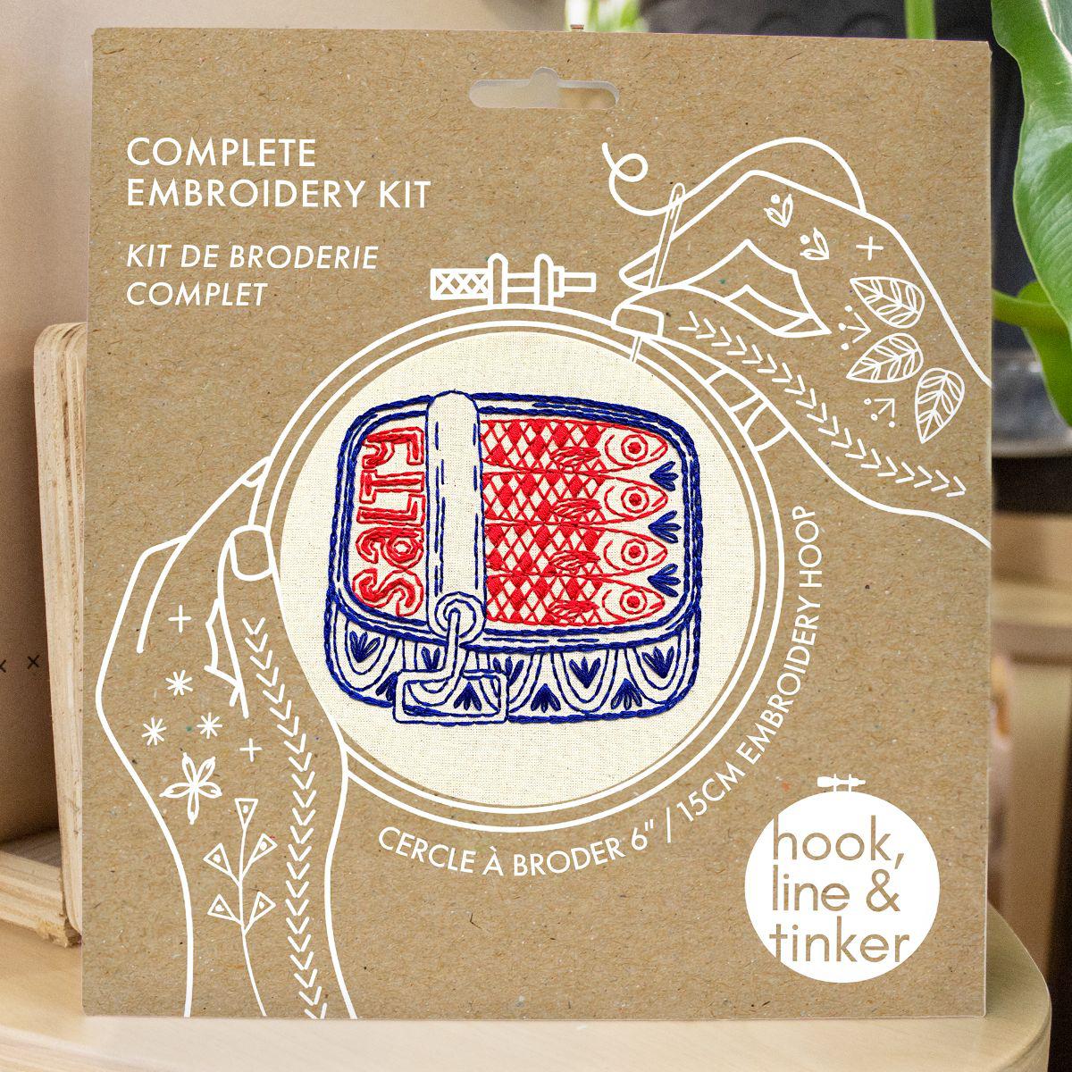 Sardines Embroidery Kit - Image 6
