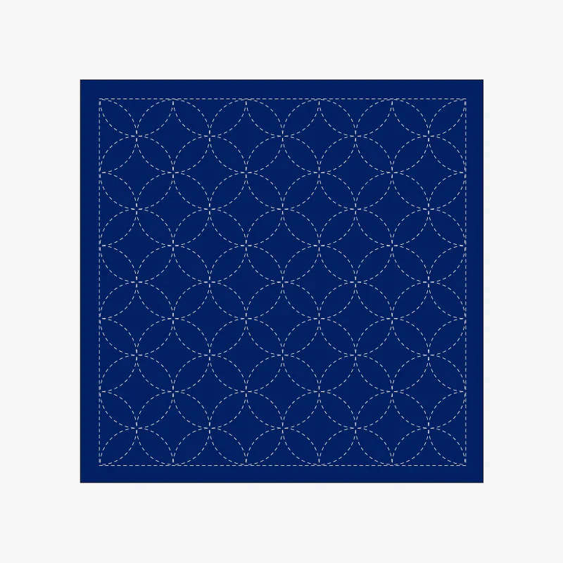 Sashiko Sampler - Navy - Image 4